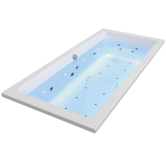 CHROMO PLANE vnútorné bodové farebné osvetlenie vane, 8 RGB LED diód 91408 48608 91408
