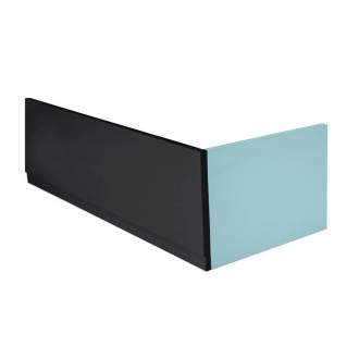 PLAIN panel čelný 170x59cm, čierna mat, ľavý 72624.21 53142 72624.21