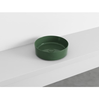 CIELO SHUI COMFORT umývadlo na dosku 40cm farba Alga SHCOLAT40AL