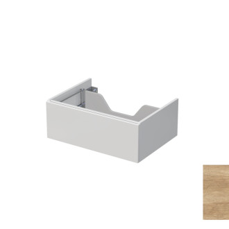 Kúpeľňová skrinka pod dosku s 1 zásuvkou Naturel Ratio 70x26x50 cm dub Nebraska prírodná ZB701Z26PU.31