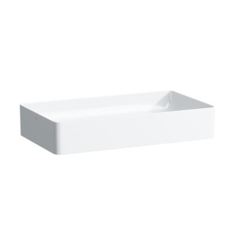 Umývadlo na dosku Laufen Living City 60x34 cm bez otvoru pre batériu, bez prepadu H8114344001121