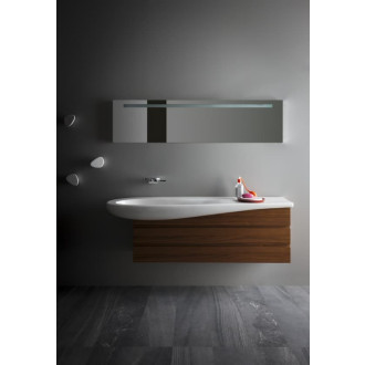 Nábytkové umývadlo Laufen Ilbagnoalessi One 160x50 cm bez otvoru pre batériu H8149714001091