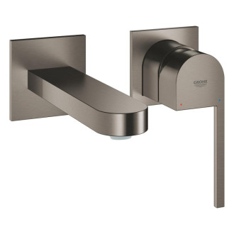 Umývadlová batéria Grohe Plus bez podomietkového telesa kartáčovaný Hard Graphite 29303AL3