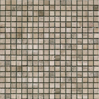 Kamenná mozaika Premium Mosaic Stone sivá 30x30 cm mat STMOS15GYW