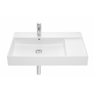 Umývadlo Roca Inspira 80x49 cm otvor pre batériu uprostred A32752B000