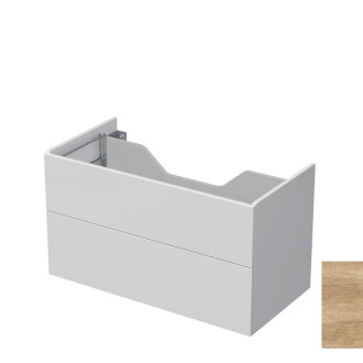 Kúpeľňová skrinka pod dosku s 2 zásuvkami Naturel Ratio 100x56x50 cm dub Nebraska prírodná ZB1002Z56PU.31
