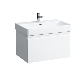 Kúpeľňová skrinka pod umývadlo Laufen Pro S 66,5x39x45 cm dub H4834520964791
