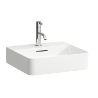 Umývadlo Laufen Val 45x42 cm otvor pre batériu uprostred H8162800001041