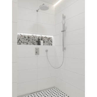 Premium Mosaic mozaika nerezová okruhliaky 30x30 cm MOSNRZ