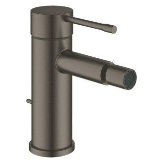 Bidetová batéria Grohe Essence s výpustom Brushed Hard Graphite 32935AL1