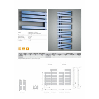 Radiátor pre ústredné vykurovanie Isan Miro 150x60 cm biela DMIR15000600