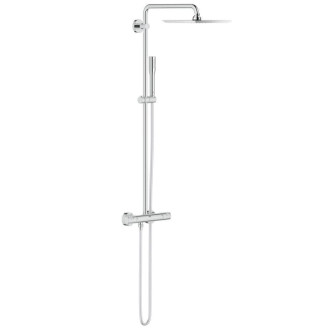 Sprchový systém Grohe Vitalio Joy System 230 na stenu s termostatickou batériou chróm 26365000