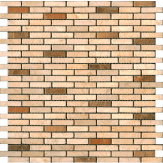 Kamenná mozaika Premium Mosaic Stone béžová 29x30 cm mat STMOS1040CRW