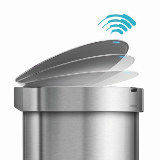 Odpadkový kôš 45 l Simplehuman Sensor bin Kartáčovaná nerez oceľ ST2009