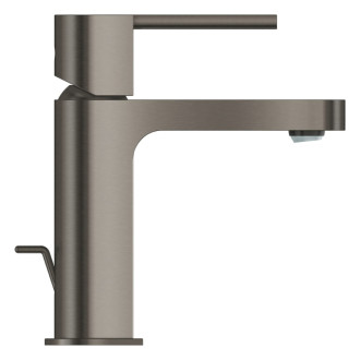 Umývadlová batéria Grohe Plus s výpustom kartáčovaný Hard Graphite 32612AL3