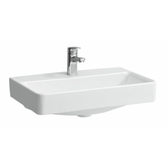Umývadlo Laufen Pro 60x38 cm otvor pre batériu, bez prepadu H8179590001561