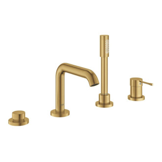Vaňová batéria Grohe Essence New s vaňovým setom Brushed Cool Sunrise 19578GN1