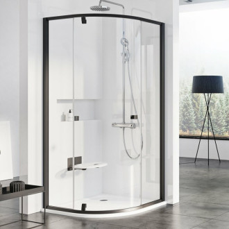 Sprchové dvere štvrťkruh 90x90 cm Ravak Pivot 37677300Z1