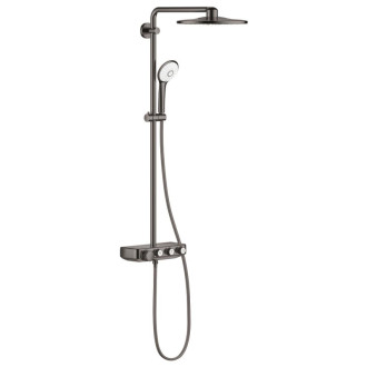 Sprchový systém Grohe Euphoria SmartControl na stenu s termostatickou batériou Hard Graphite 26507A00