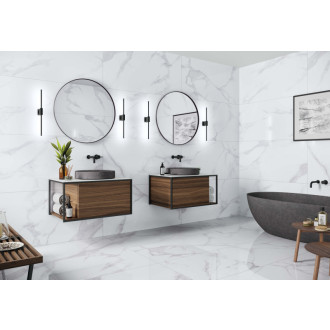 Dlažba Stylnul white 60x120 cm lesk PURITY612WH
