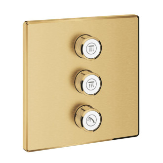Vaňová batéria Grohe Grohtherm Smartcontrol bez podomietkového telesa kartáčovaný Cool Sunrise 29127GN0