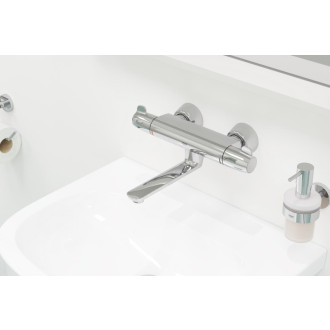 Umývadlová batéria Grohe Grohtherm Special bez výtokového ramena 150 mm chróm 34666000