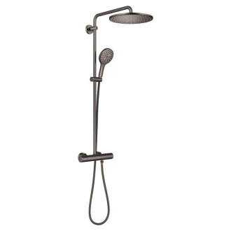 Sprchový systém Grohe Rainshower s termostatickou batériou Hard Graphite 26836A00