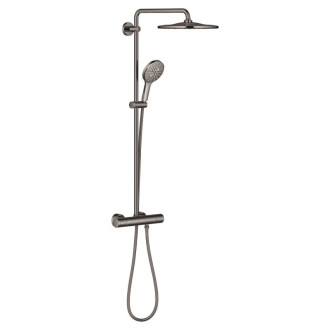 Sprchový systém Grohe Rainshower s termostatickou batériou Hard Graphite 26836A00