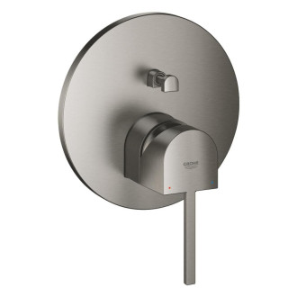 Vaňová batéria Grohe Plus bez podomietkového telesa kartáčovaný Hard Graphite 24060AL3