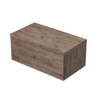 Kúpeľňová skrinka pod umývadlo na dosku Naturel Ratio 90x39, 6x50 cm dub Wellington ND901Z36PU.D370