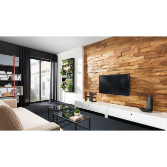 Obklad Stones Log beige 53x11,7 cm reliéfne LOGBE