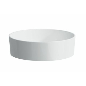 Umývadlo na dosku Laufen Kartell By Laufen 42x42 cm bez otvoru pre batériu, bez prepadu H8123314001121