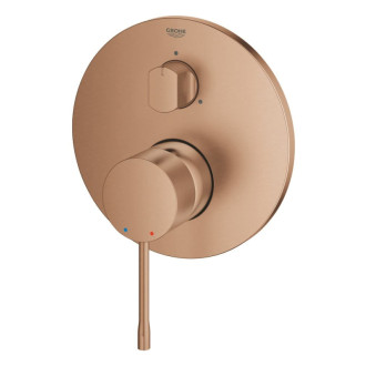 Vaňová batéria Grohe Essence bez podomietkového telesa kartáčovaný Warm Sunset 24169DL1