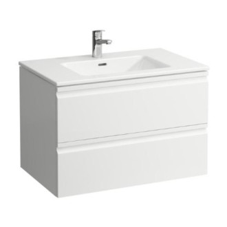 Kúpeľňová skrinka s umývadlom Laufen Pro S 80x60x54,5 cm biela lesk H8619634751041