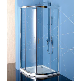 Sprchovací kút štvrťkruh 80x80 cm Polysan Easy EL2515