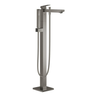 Vaňová batéria Grohe Eurocube bez podomietkového telesa kartáčovaný Hard Graphite 23672AL1