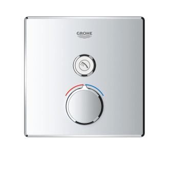Termostat Grohe Smart Control bez podomietkového telesa chróm 29147000