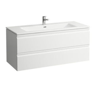 Kúpeľňová skrinka s umývadlom Laufen Pro S 120x54,5x50 cm biela lesk H8619674751041