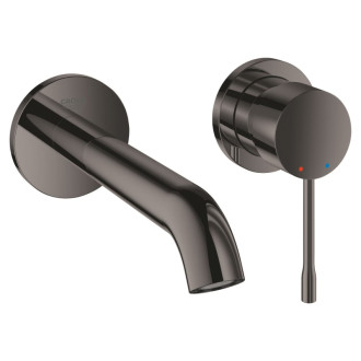 Umývadlová batéria Grohe Essence bez podomietkového telesa Hard Graphite 29192A01