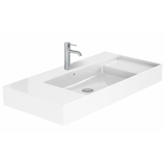 Umývadlo Roca Inspira 100x49 cm otvor pre batériu uprostred A32752A000