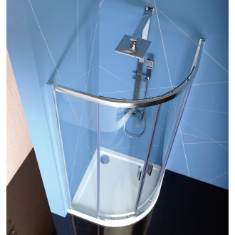 Sprchovací kút štvrťkruh 90x90 cm Polysan Easy EL2615