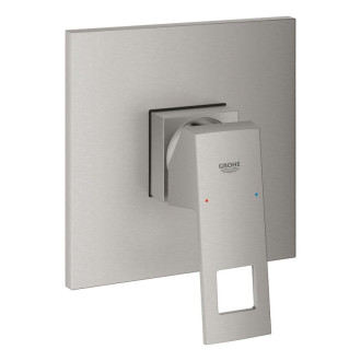 Sprchová batéria Grohe Eurocube bez podomietkového telesa supersteel 24061DC0
