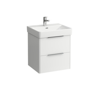 Kúpeľňová skrinka pod umývadlo Laufen Base 52x44x53 cm biela lesk H4021721102611