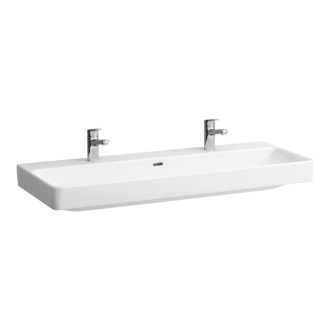 Umývadlo Laufen Pro S 120x46 cm s dvoma otvormi pre batériu H8149654001071