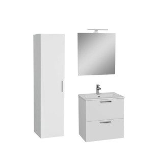 Kúp. zostava s umýv. 60 cm vr. umýv. batéria VitrA Mia biela KSETMIA60B