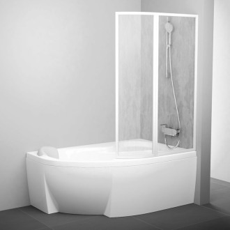 Vaňová zástena Ravak Supernova 150x170 cm biela 76PB010041