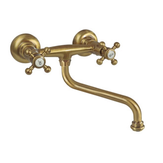 Umývadlová batéria Paffoni Belinda s otočným ramienkom 150 mm bronz FBLV161BR