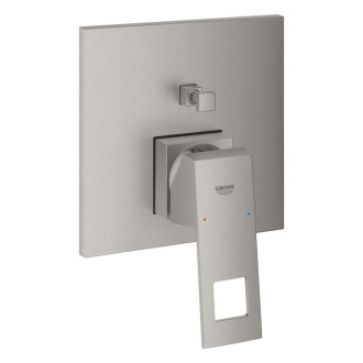 Vaňová batéria Grohe Eurocube bez podomietkového telesa supersteel 24062DC0