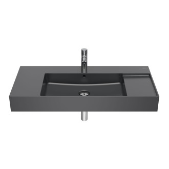 Nábytkové umývadlo Roca Inspira 100x49 cm Onix mat otvor pre batériu uprostred A32752A640
