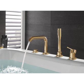 Vaňová batéria Grohe Essence New s vaňovým setom Cool Sunrise 19578GL1